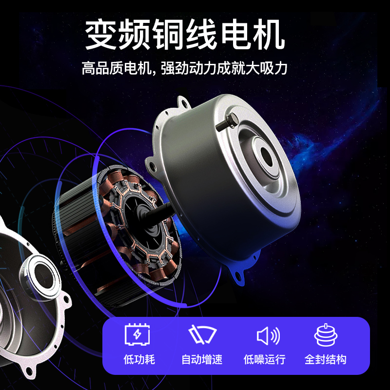 欢呼好太太 新品变频32m³大吸力7字型顶侧双吸油烟机 自动清洗排烟罩家用排烟机侧吸式脱排单烟机油烟机 Q10高清大图