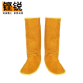 铿锐 护腿 全皮焊工脚套
