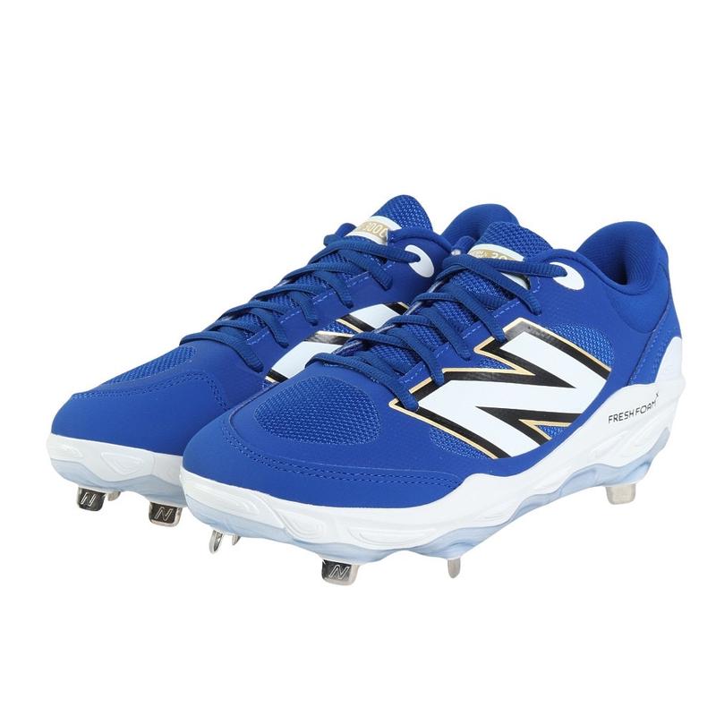 新百伦(New Balance)男棒球鞋轻量透气防滑耐磨舒适支撑专业运动 Blue 40.5