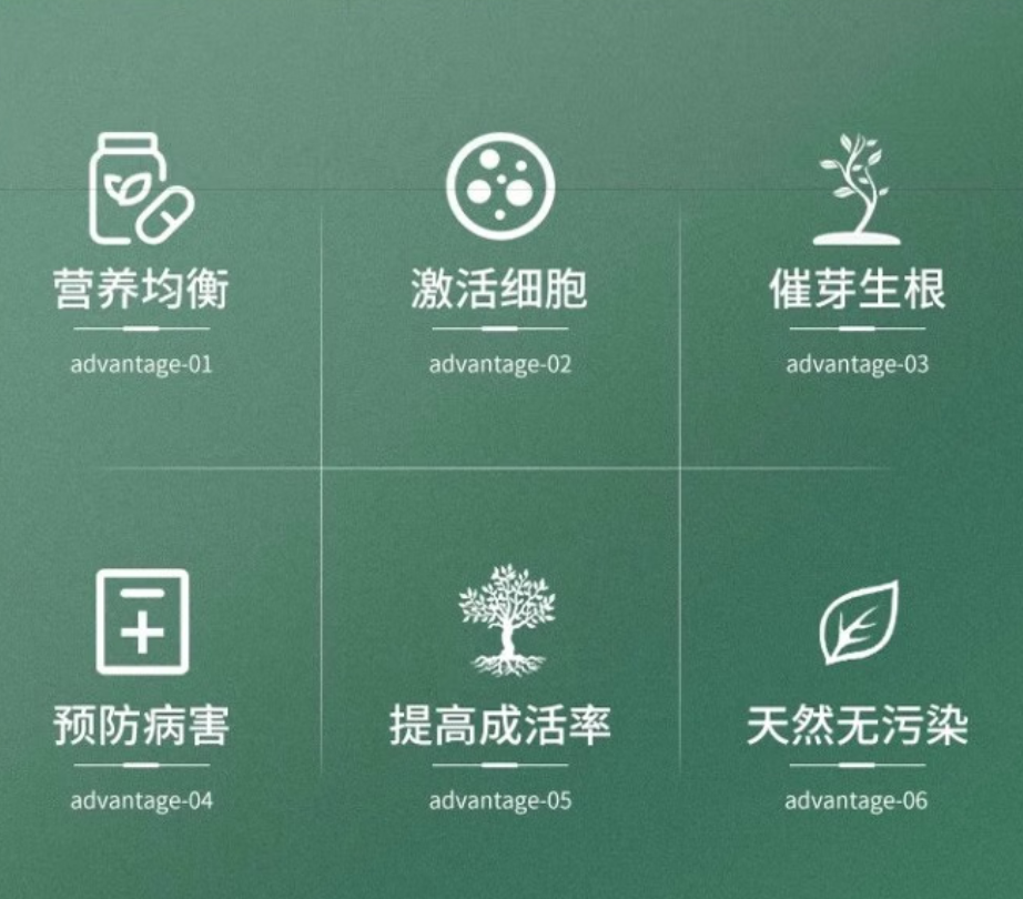 智绿大树营养液果树木桂花树专用营养液移栽生根剂通用型高清大图