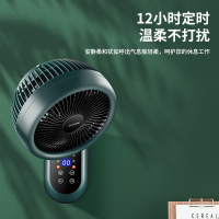 夏新(Amoi) KYT-C 循环壁扇电风扇团购大风量壁扇家用空气循环扇壁挂式电扇遥控款