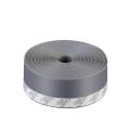 中锦科技 硅胶门窗密封条防风防尘自粘密封胶条 45mm*5米【灰色】卷