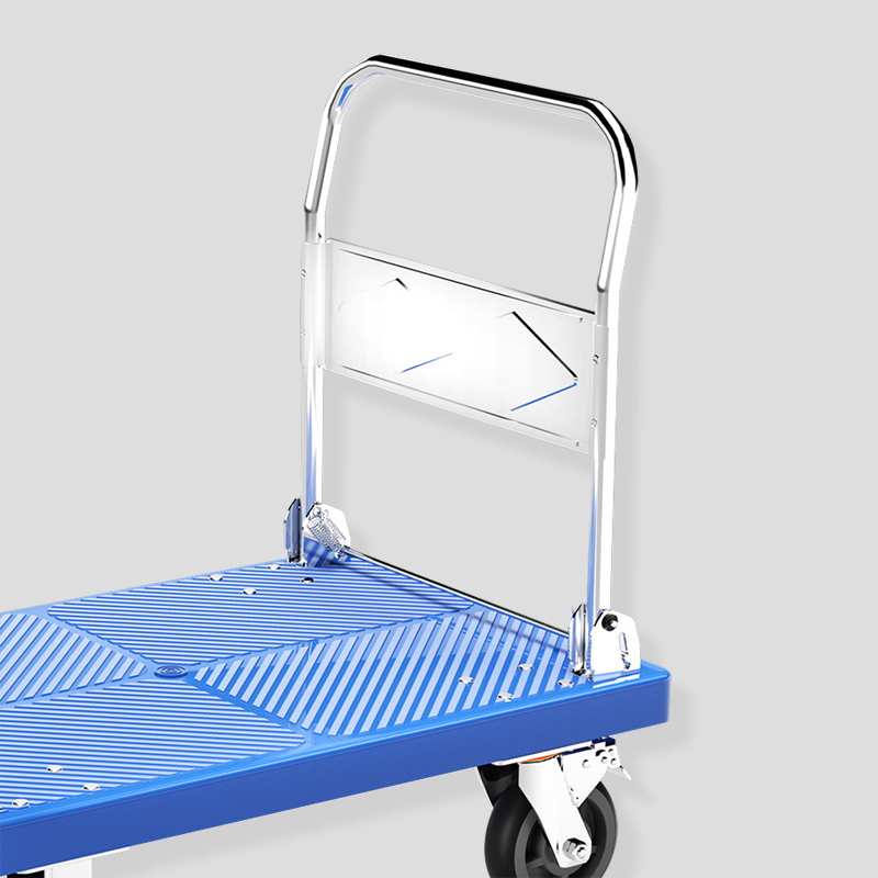 鸿启纳 配5寸耐磨轮方管加固折叠手推车承重约700斤 HQN-DH344X 90*60cm (单位:件)高清大图