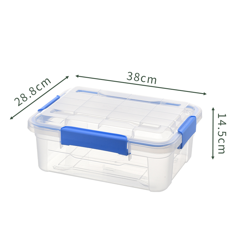 豫龙都整理箱38*28.8*14.5cm个高清大图