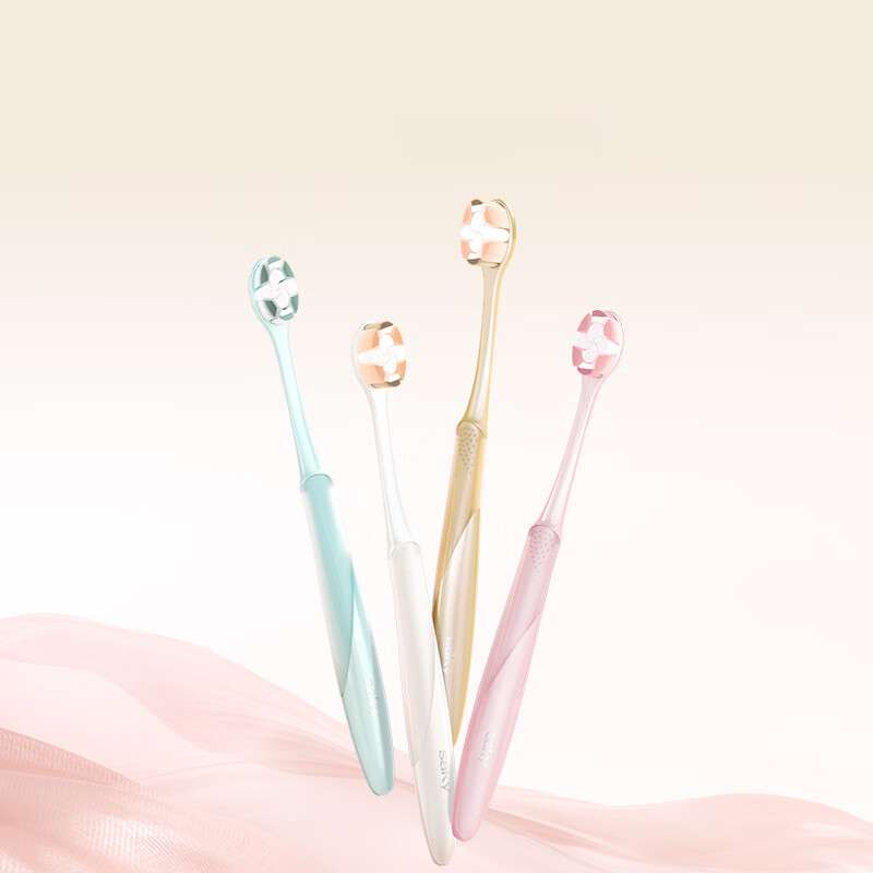 舒客(Saky)云感棉柔SSS软毛牙刷(颜色随机)牙刷1支