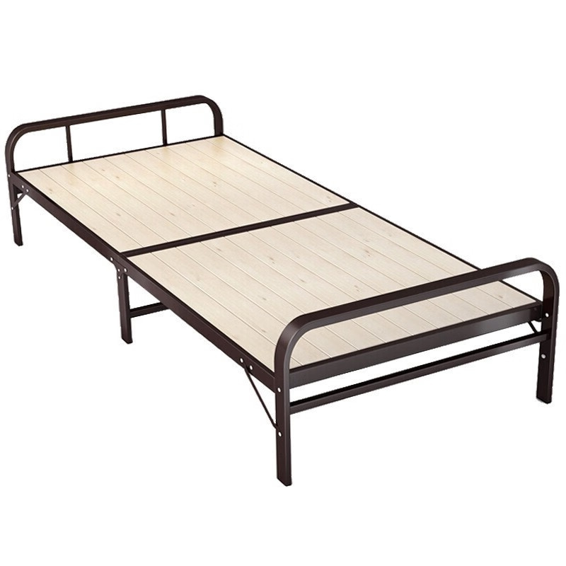 三极 tp1074 铁架硬板折叠床 198*70*37.5cm 黑色(lx)