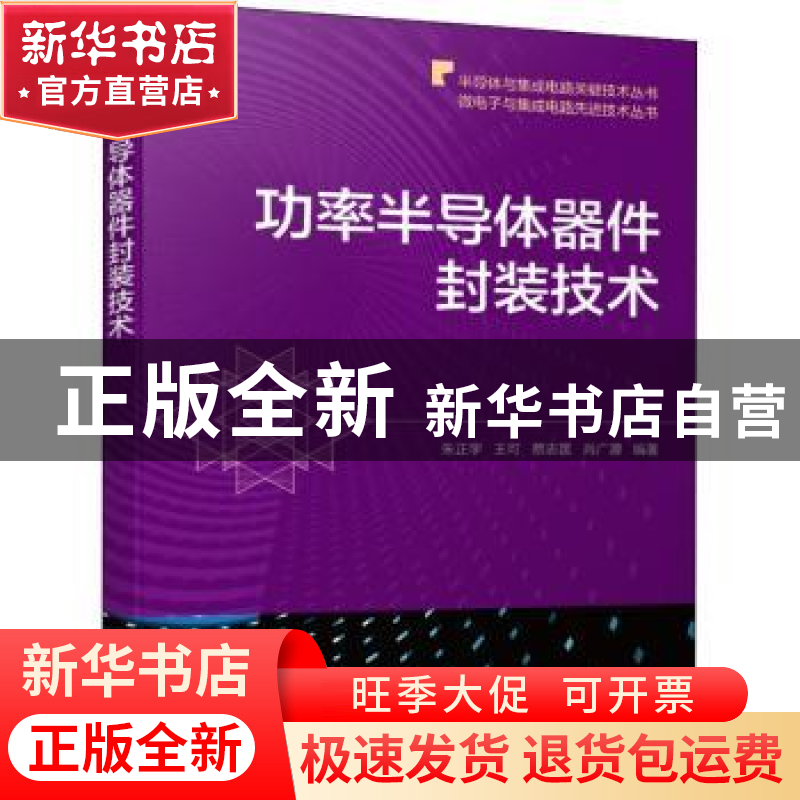 正版 功率半导体器件封装技术 朱正宇,王可,蔡志匡 等 机械工业出高清大图
