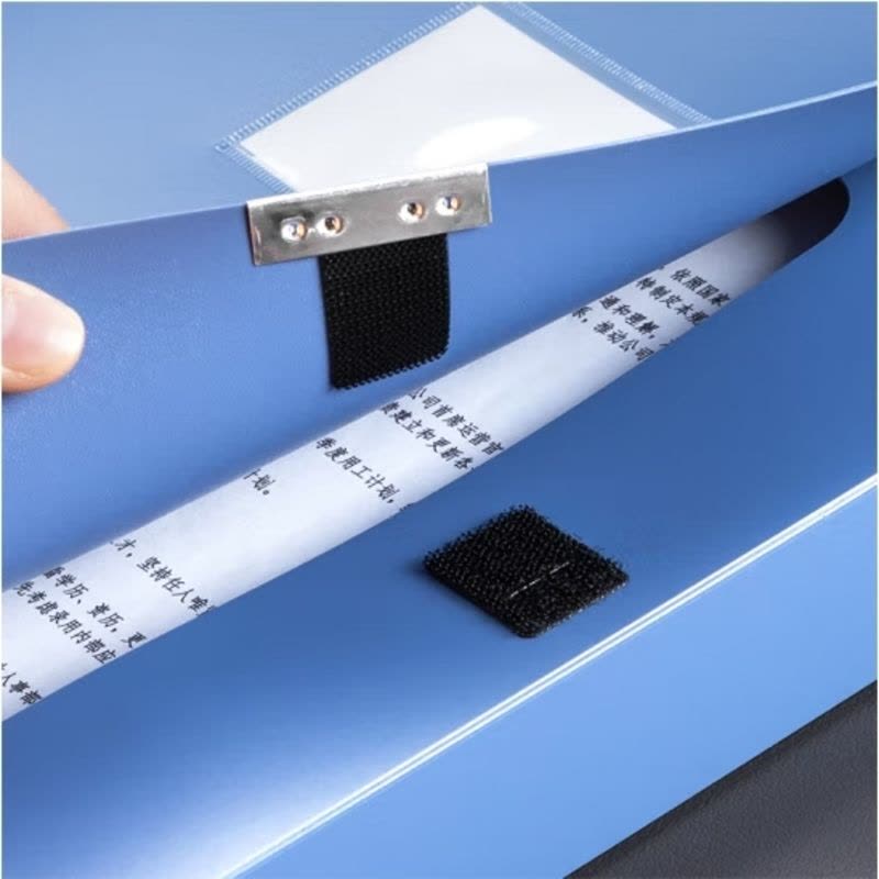 得力(deli)12只35mmA4文件盒批发 加厚党建档案盒 桌面考试收纳 财会用品 5602图片