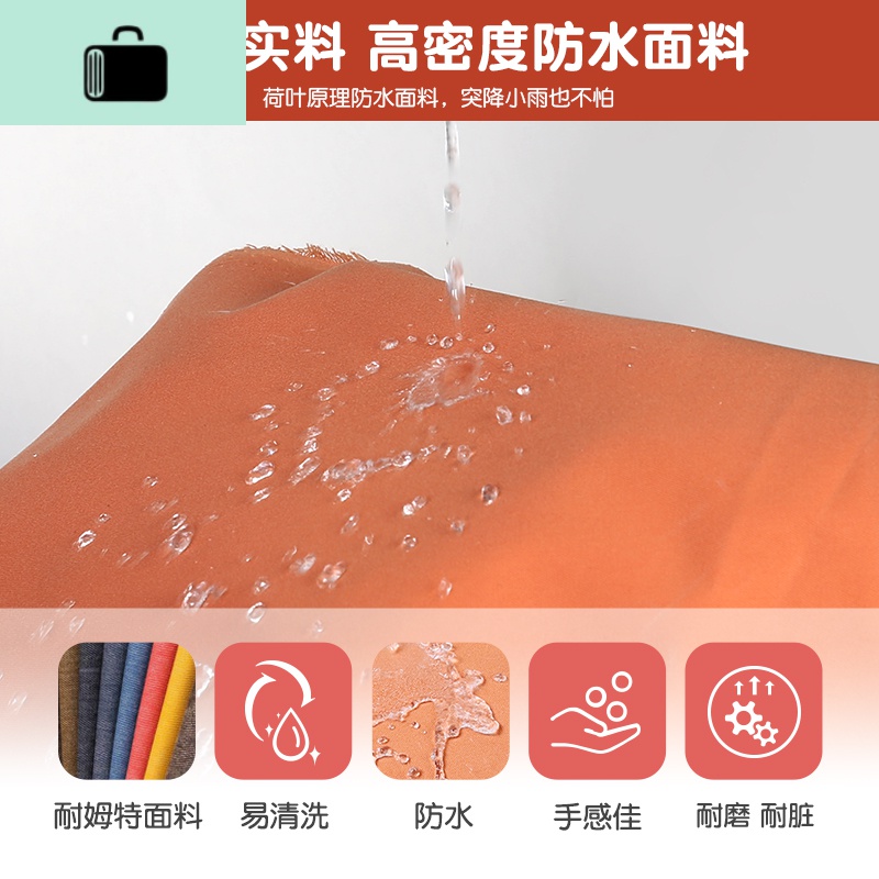 2020新款帆布共和国双肩包女背包简约时尚百搭韩版大容量学生书包NEWLAKE高清大图