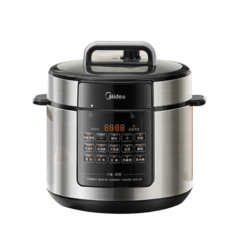 美的电压力锅6L去腥提鲜智能预约多功能MY-E6915G