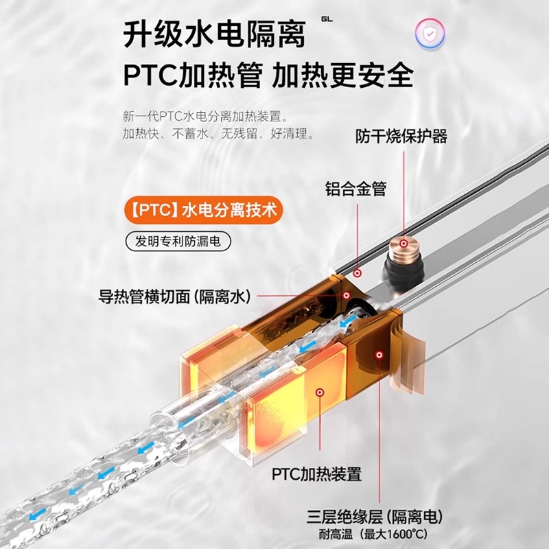 泰昌泡脚桶恒温加热家用全自动足浴盆洗脚盆电动按摩器家用高深桶 电动按摩+活氧气泡+红光高清大图