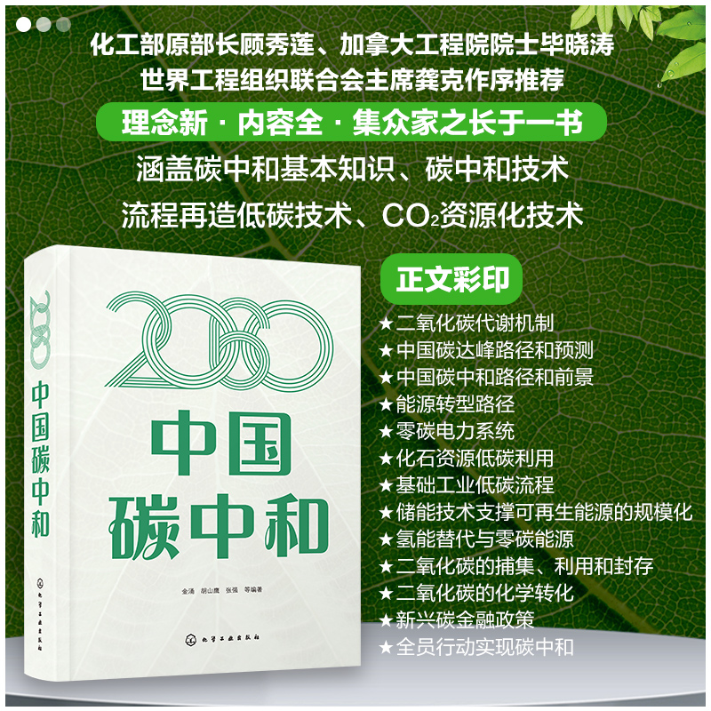 醉染图书2060中国碳中和9787122413383高清大图