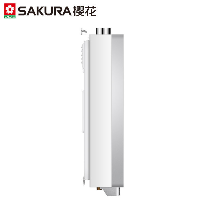 樱花(SAKURA)燃气热水器 13升 LED大屏触控 支持0.5℃恒温 水气双调 抗风防冻 JSQ25-M011天然气
