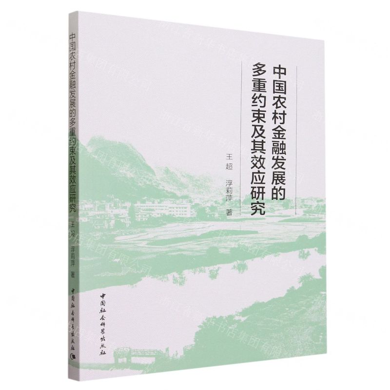 【N】中国农村金融发展的多重约束及其效应研究-9787522723471