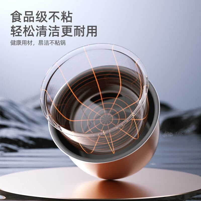 龙的(Longde)LD-FF305E电饭煲3L家用电饭锅西施煲简单易操不粘饭锅快速饭图片