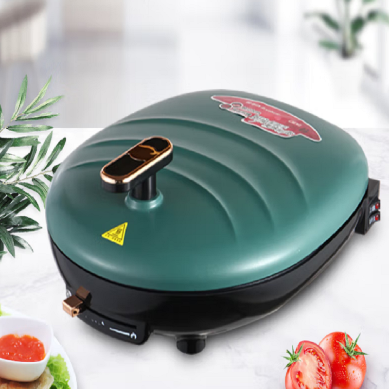 荣事达royalstar电饼铛深盘煎烤墨绿色rsdb3088
