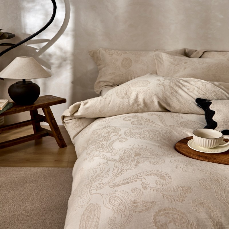 汉司家纺 HANSI-75 棉麻四件套 220*240cm (计价单位:套)布兰卡高清大图