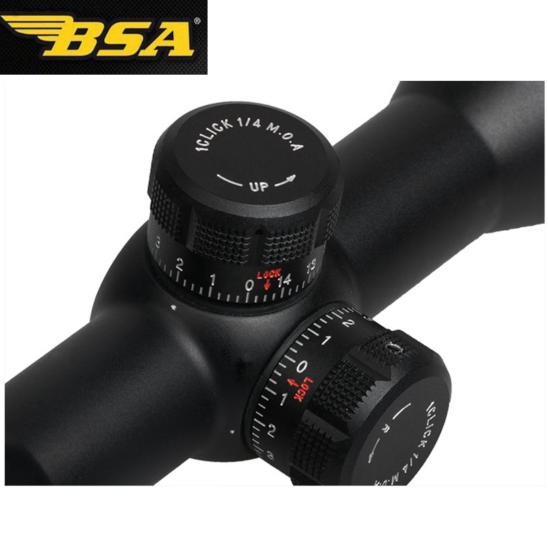 BSA TW4X30短款定倍密位分化高抗震高清晰十字光学瞄准器板球秃子中握快排狙击瞄准镜单筒望远镜