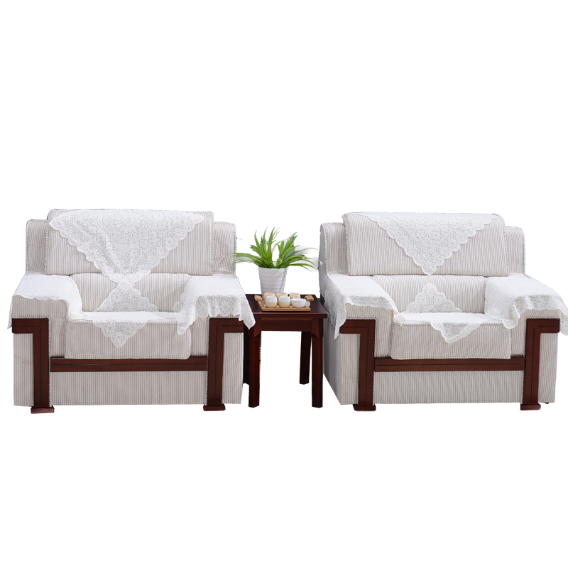 匡大 办公沙发布艺接待沙发贵宾沙发 单人沙发