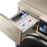 【二手99新】小天鹅比佛利BVL1D100G6 10公斤洗烘一体变频滚筒洗衣机全自动 金色