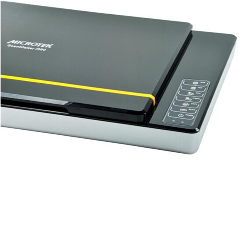 中晶(MICROTEK) ScanMaker i360扫描仪 A4 轻薄高速 高清 家用文档 平板式扫描仪 黑色