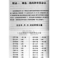 中国古代算命术洪丕谟著八字命理四柱入算三世诸葛亮著算命书籍