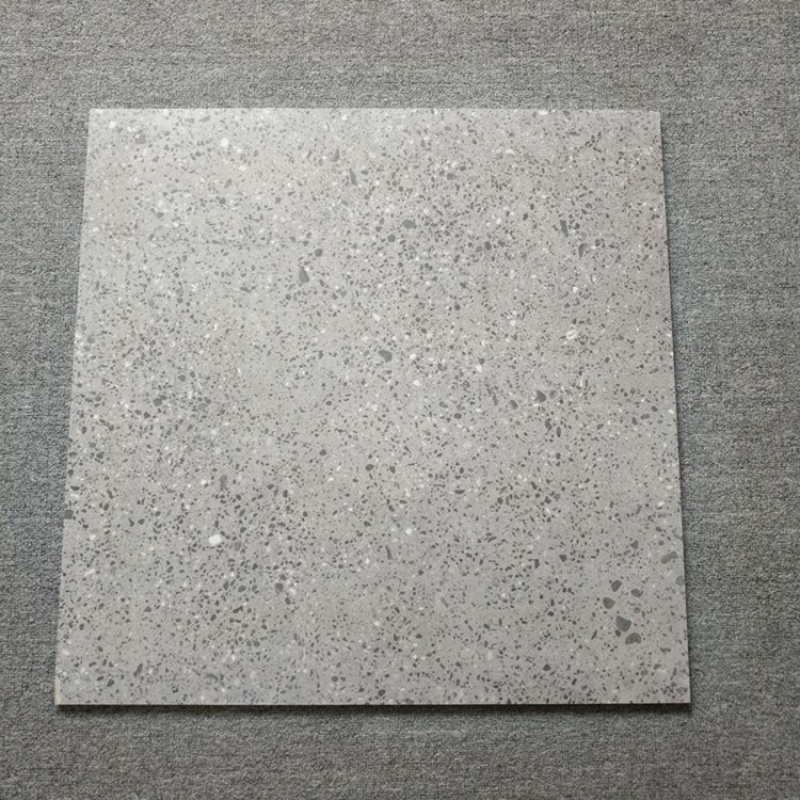 仿古水磨石地砖600x600客厅卧室防滑地板砖超市餐厅室外工程瓷砖壹德壹高清大图