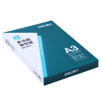 得力(deli) 7375木尚系列复印纸 A3 70g 4包/箱XHJ 白色