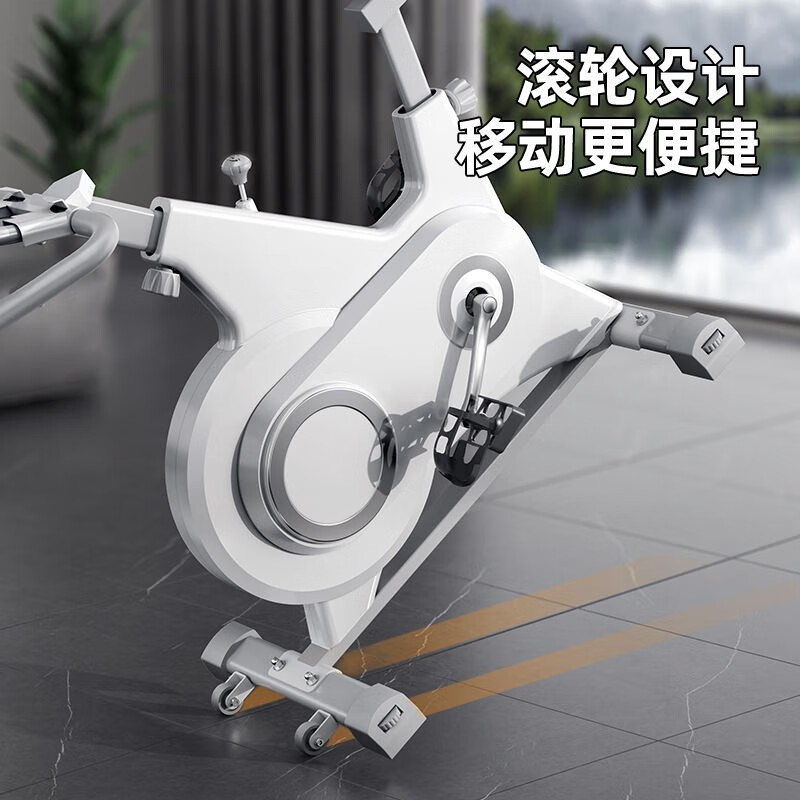 万多 QH-D1 动感单车健身自行车运动单车家用健身器材 黑高清大图