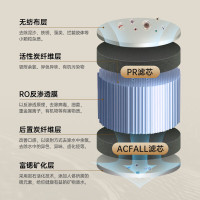 志高净水器家用3秒即热饮水机RO反渗透即热净水机净饮一体机桌面过滤直饮加热一体净饮机M13台式净水器 制热净饮机 免安装