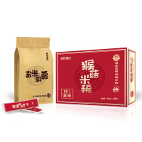金日禾野猴菇米稀猴头菇早餐480g16袋一盒装原味冲饮麦片营养米糊