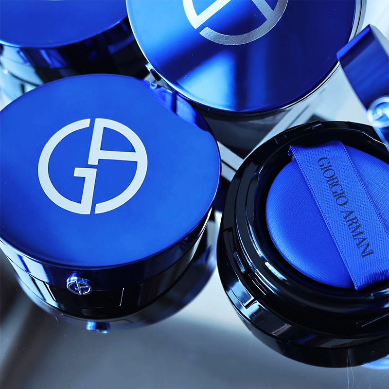 阿玛尼(armani)新品电光蓝大师气垫bb霜粉底液#02象牙白 高遮瑕防晒