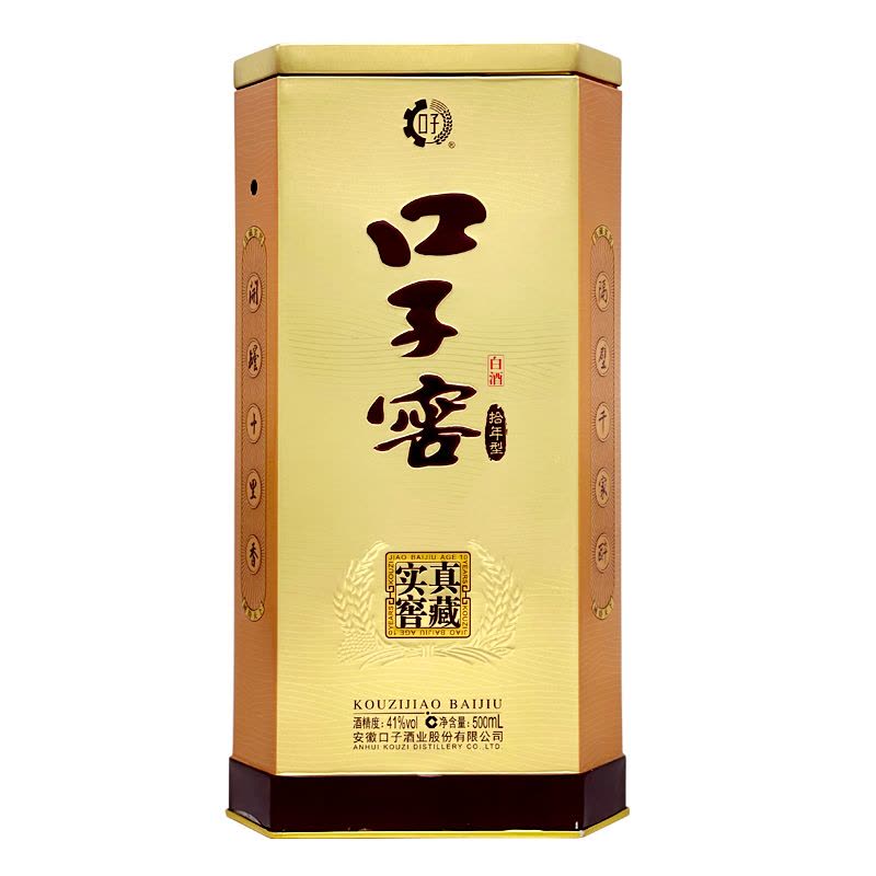 口子窖 十年 10年物 500ml 46% 中国酒 白酒 未開栓 箱有 袋有 口子窖十年41度46度500ml兼香型整箱10年型口子酒评价- 淘宝网