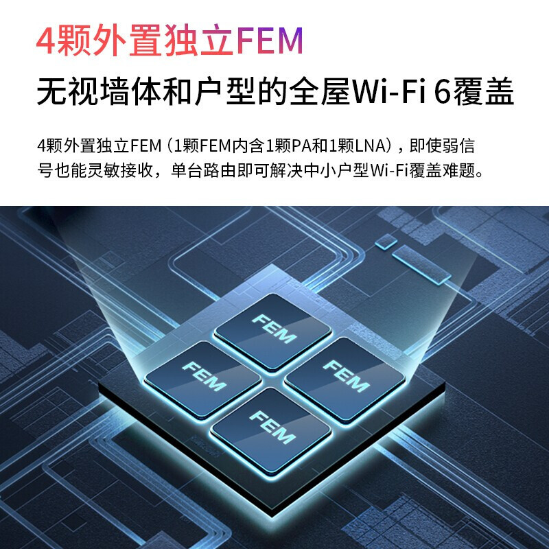 TP-LINK AX3000 WiFi6千兆无线路由器 XDR3010易展版