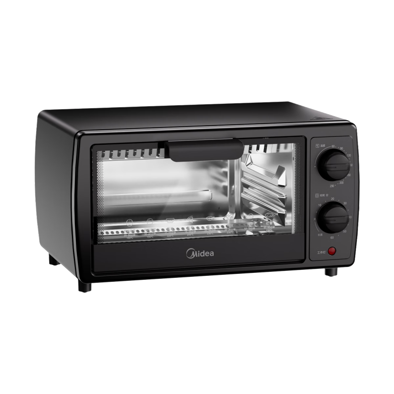 美的(Midea) PT10B3(S) 电烤箱 10L (单位:台) 耀石黑高清大图