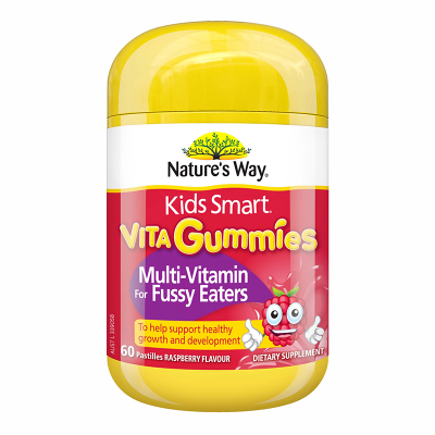 佳思敏(Nature''s Way)儿童复合维生素偏食软糖60粒