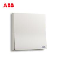 [ABB官方旗舰店]ABB开关插座无框轩致雅典白墙壁86型开关面板一开单控开关AF127