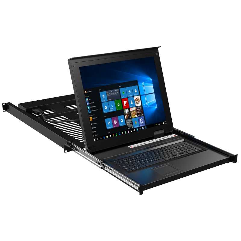 迈拓维矩MT-1708UL kvm切换器8口usb自动lcd17英寸多电脑切换8进1出