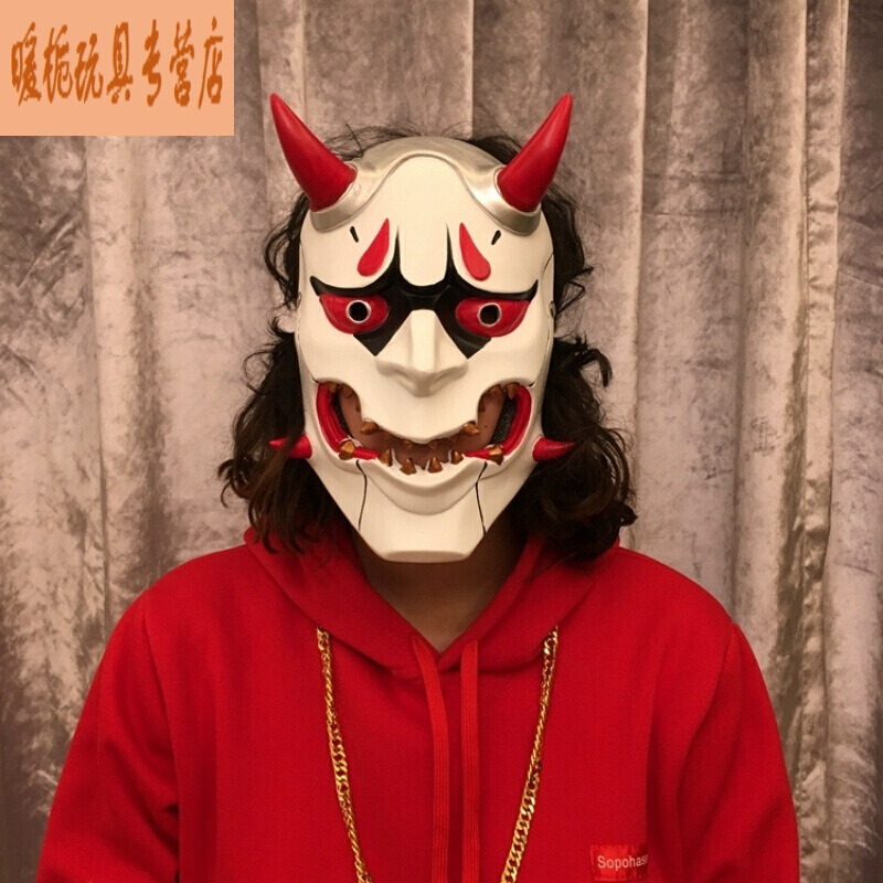 鬼首般若树脂面具工艺品喜剧面具csq