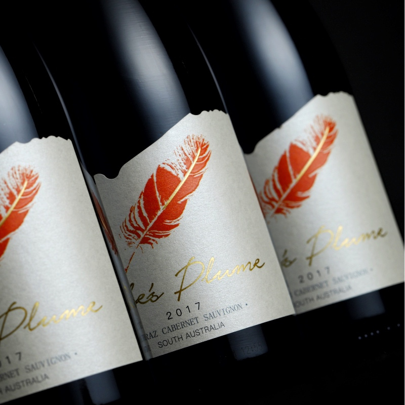 澳洲原瓶进口红酒 赫柏之羽西拉赤霞珠混酿干红葡萄酒 750ml 六支装