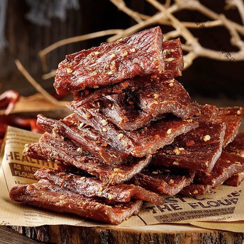 九寨沟正宗风干牛肉干手撕麻辣四川特产牛肉干零食批发250g