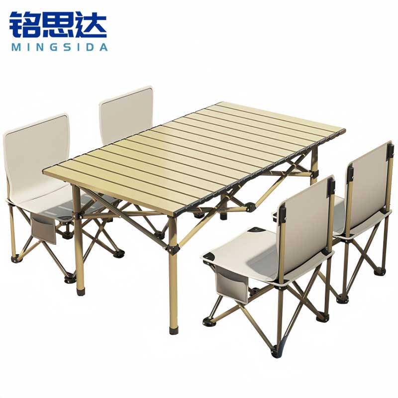 铭思达户外桌椅1.2米一桌四椅套高清大图