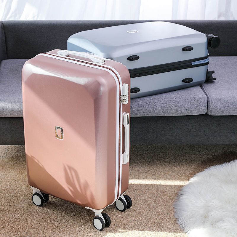 行李箱女拉杆箱男大容量皮箱包密码箱子20寸旅行箱韩版学生潮ins红色