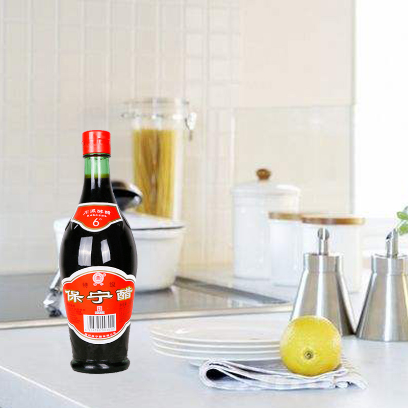 保宁醋川派酵醋粮食酿造阆中特产特级食醋430ml凉拌饺子蘸料