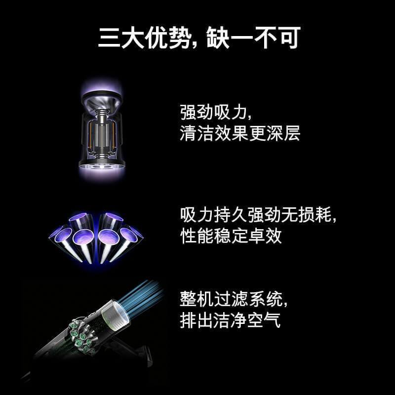 戴森(Dyson)无绳吸尘器V10 MH 深度清洁大户型 家用除螨 大吸力 宠物家庭适用
