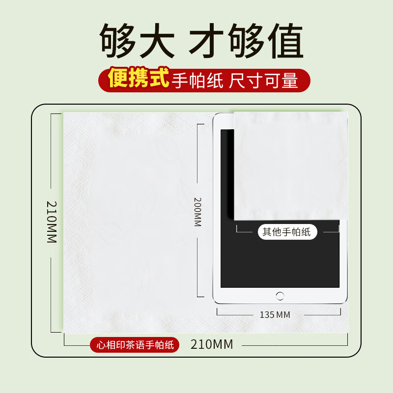 心相印茶语丝享超迷你手帕纸 4层6片*24包高清大图