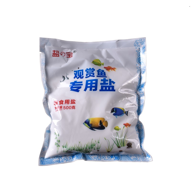 水族观赏鱼专用海盐球盐 鱼缸盐盐消毒软化水观赏鱼用盐高清大图
