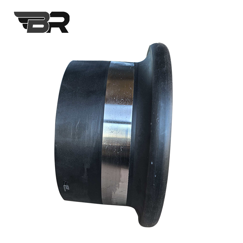 BR 车梯底座轮 200mm黑轮 个