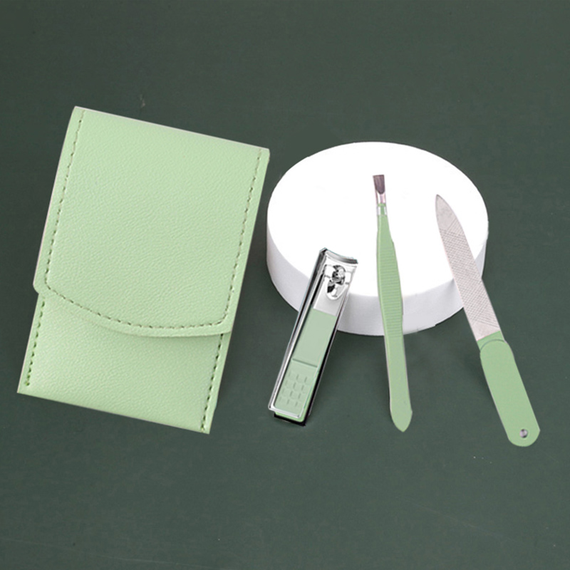 艾逸瑶选 瑞吉尔马卡龙修容修甲工具4件套 GJ-8011高清大图