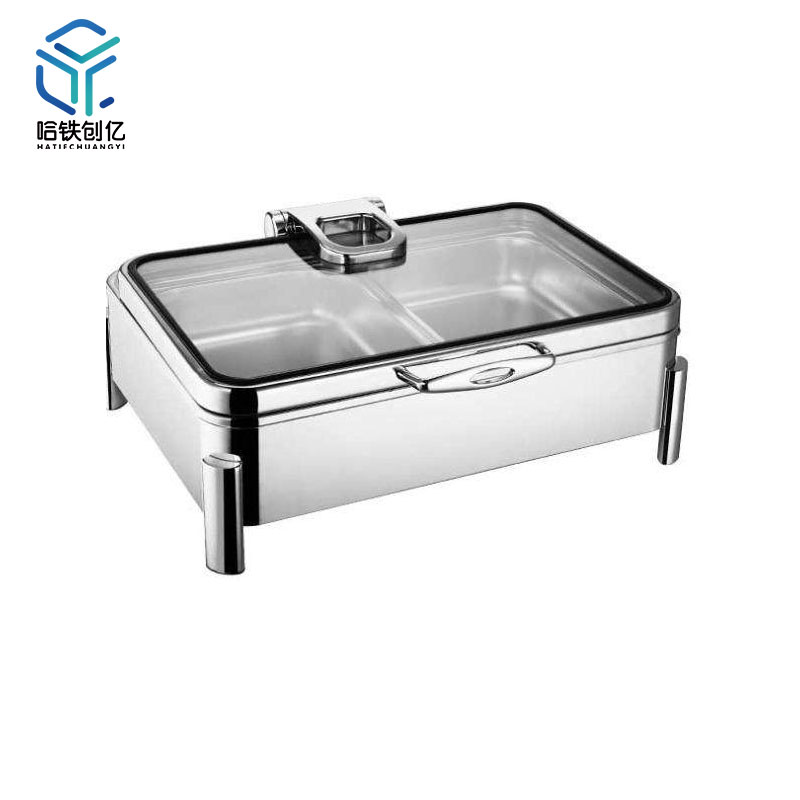 哈铁创亿 不锈钢自助餐餐炉 58cm*48cm*15cm 个高清大图
